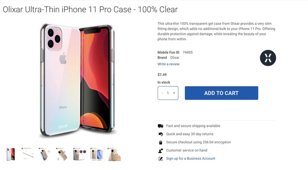 選用突變色規(guī)劃的iPhone 11 Pro